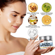 Snail Mucin 92% Moisturizer, Moisturizing And Smoothing Facial Wrinkles Firming And Elastic Skin Care Cream